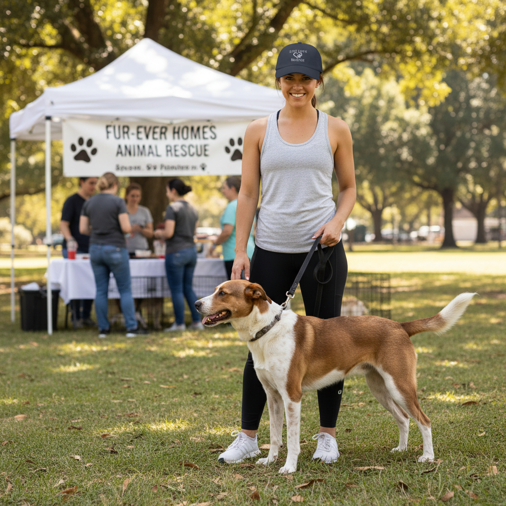 Dog Rescue Embroidered Hat
